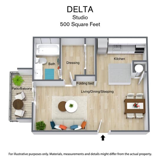 East Bay Floor Plans - Delta